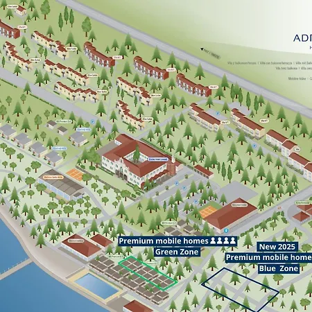 Premium Mobile Homes - & Adria Hébergement de vacances *
